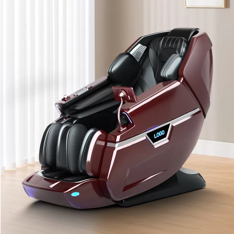 Top Selling Premium PU Leather Full Body Massage Chair with Air Pressure Relief thumbnail 6